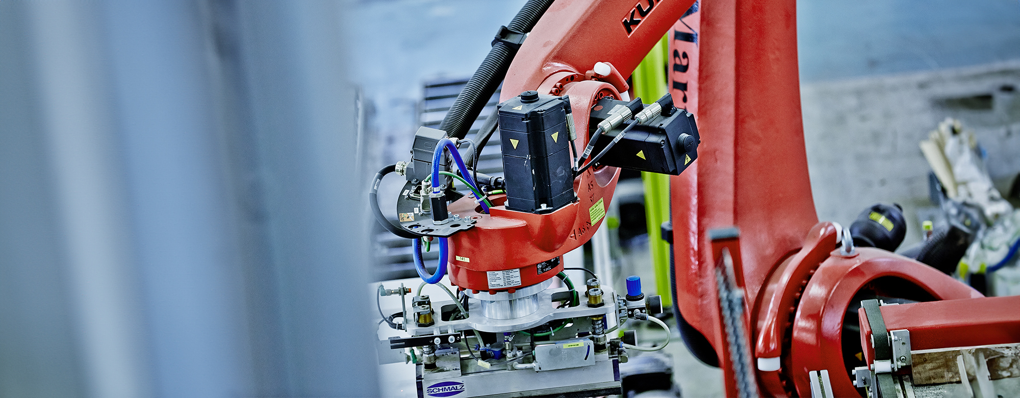 Robot nella produzione di SOGEM