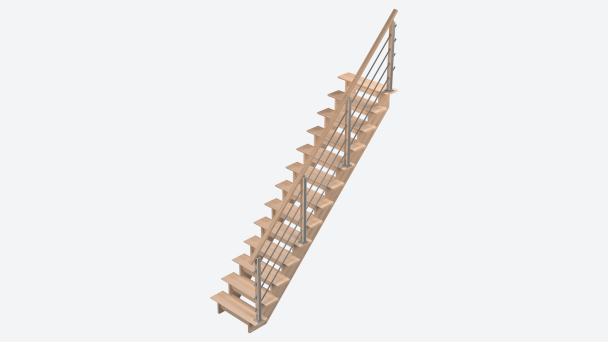 Modern stair in kit – BRETAGNE 