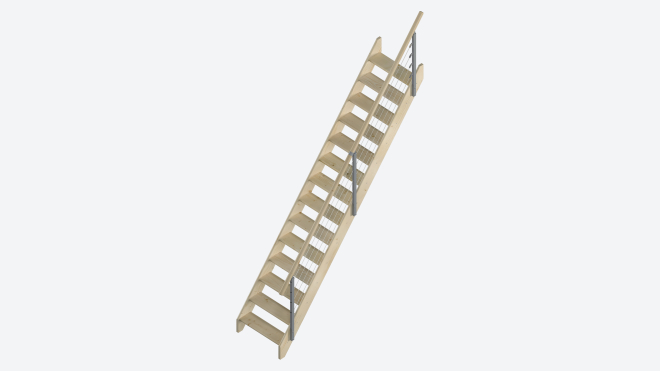 Miller’s staircase in kit – COTTAGE MEDIUM 