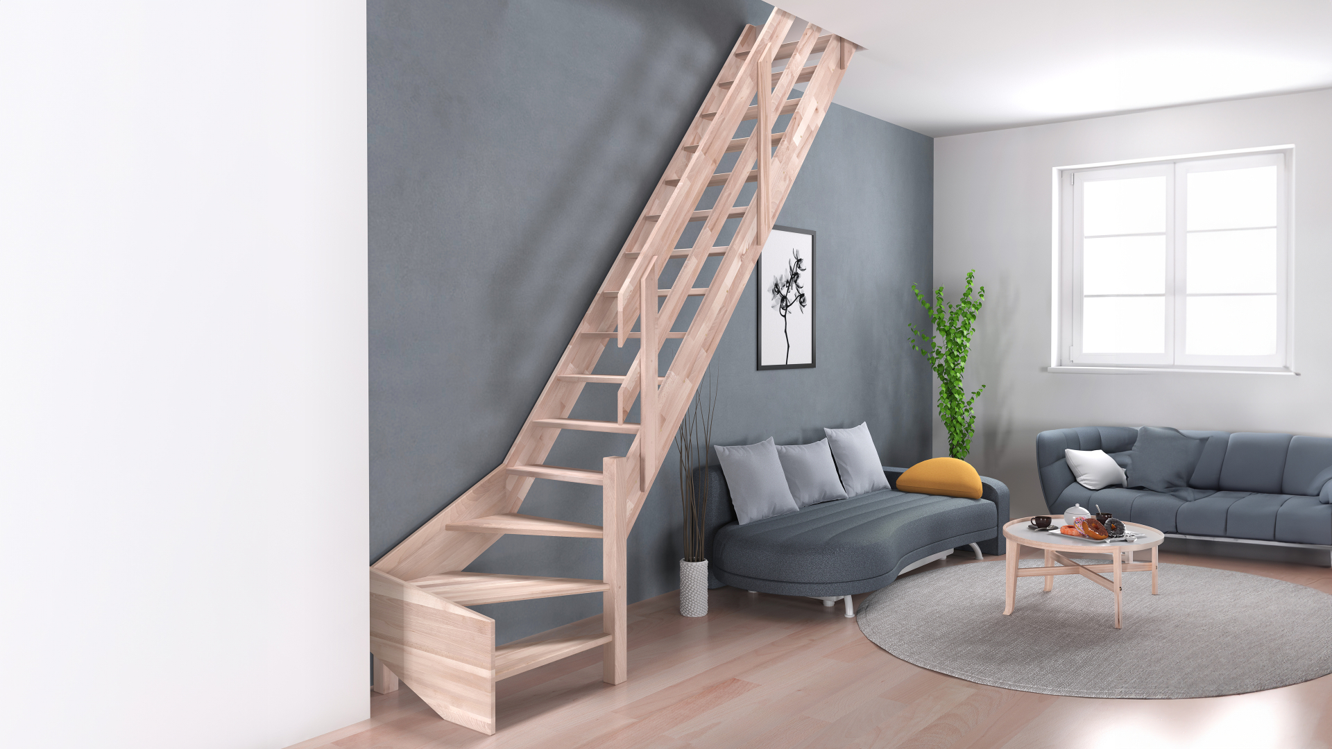 Miller’s staircase in kit – ALSACE