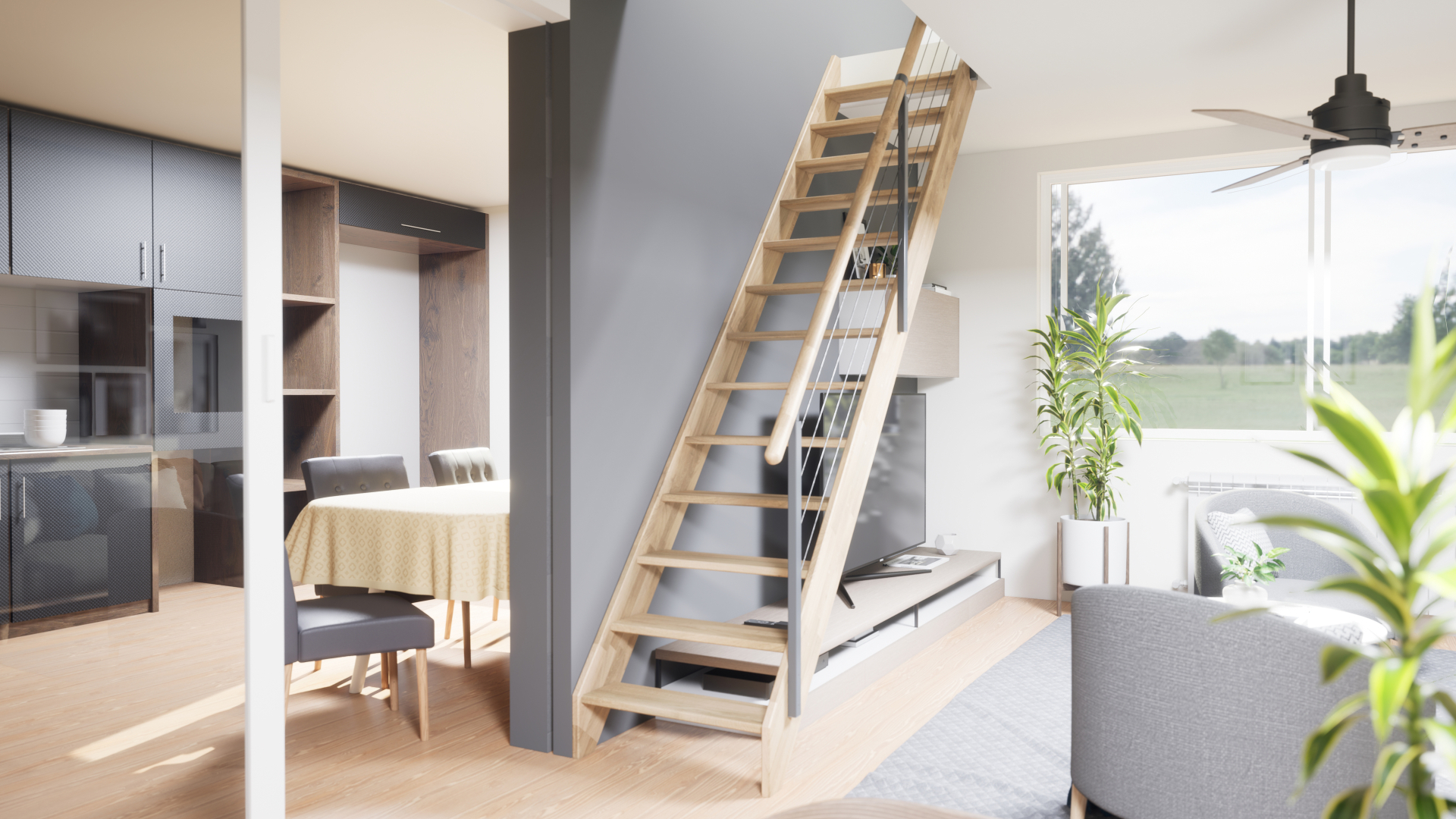 Miller’s staircase in kit – ARDENNES