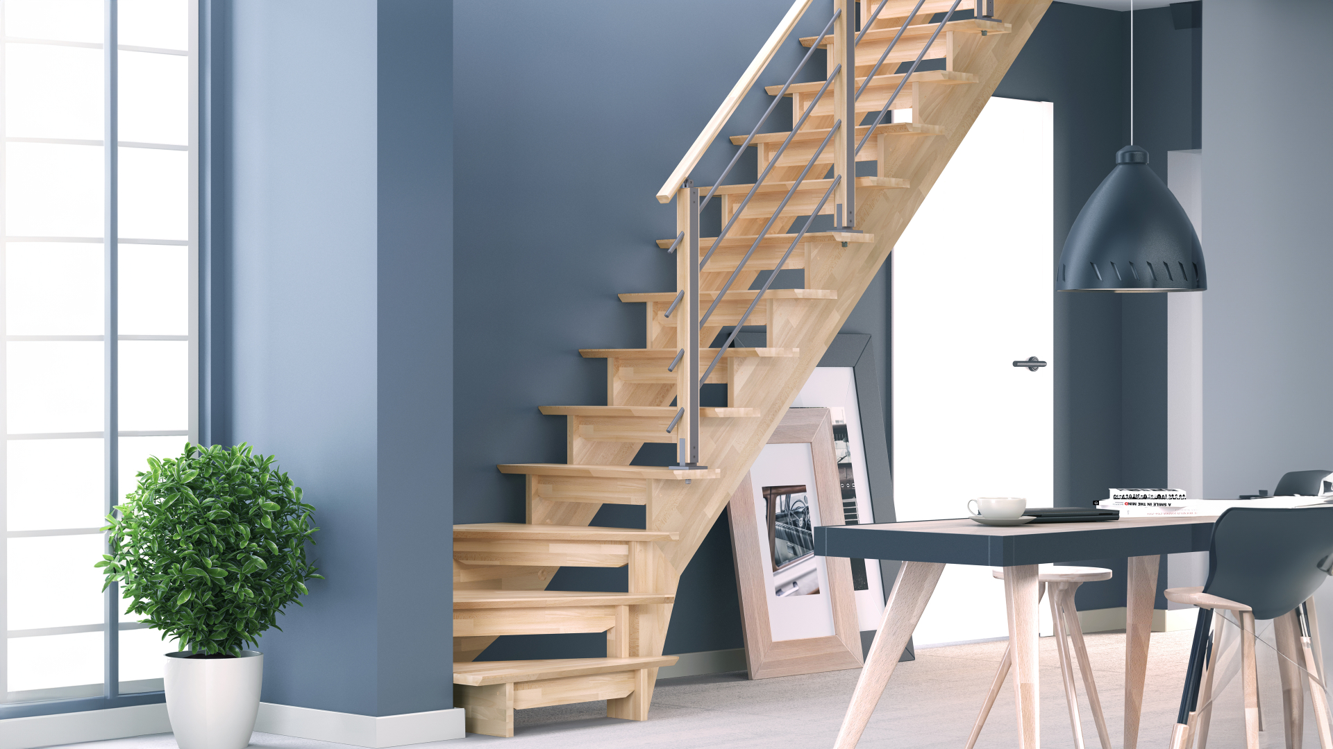 Modern stair in kit – BRETAGNE