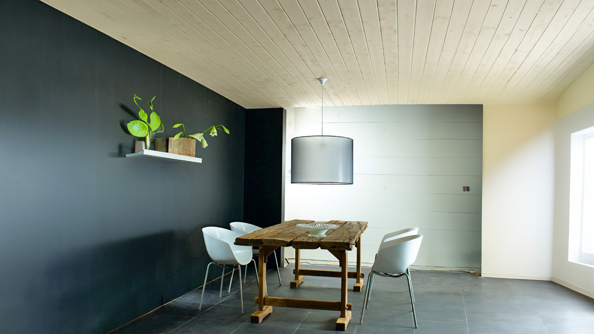 Panelling spruce Northern raw wood 5pcs Black