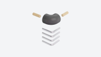 Kit angolare per parapetto per pianerottolo BOSTON Anthracite, RAL 7016