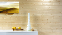 Paneling Northern white spruce 8mm 10 pcs Black