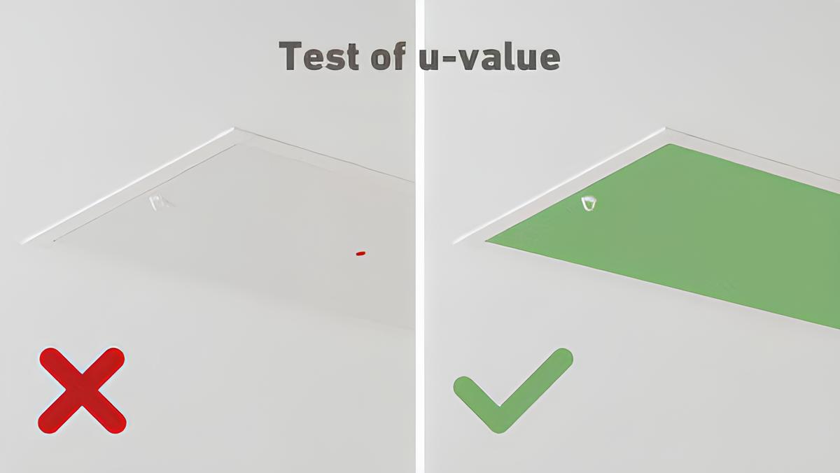 Grafico di test delle scale retrattili come elemento da costruzione